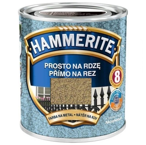 HAMMERITE Straight to Rust 0,7л HAMMER GOLD