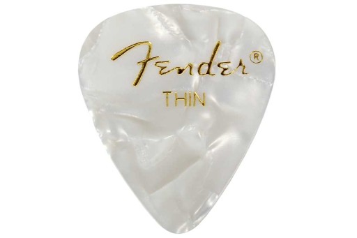 FENDER soft original Premium White Moto Pick