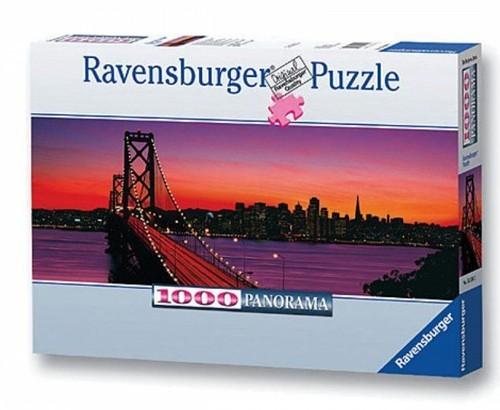 Puzzle RAVENSBURGER 151042 Panorama Most w San Francisco 1000 el