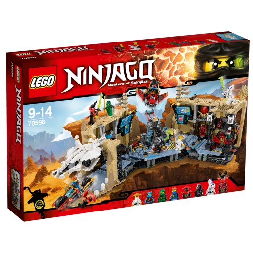 Klocki LEGO NINJAGO Akcja w jaskini Samuraja X 70596 Zestaw Kolekcjonerki