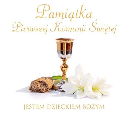 Pamiątka Pierwszej Komunii Świętej Jestem