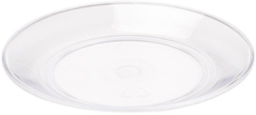 Podstawek transparentny - bezbarwny fi 17cm