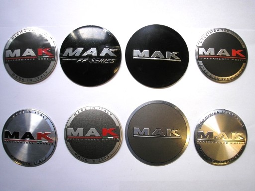 NOWY DEKIELEK KOŁPAK DO ALUFELGI MAK 60mm KIELCE