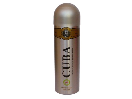 CUBA męski dezodorant 200 ml ORIGINAL spray