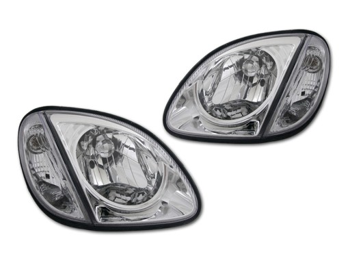 REFLEKTOR LAMPA MIGACZ CLEAR KPL MERCEDES SLK 170