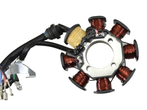 ISKROWNIK, ZAPŁON STATOR 8 CEWEK BASHAN 200 ATV