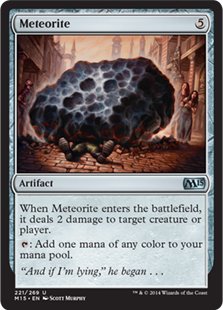 MTG 4x Meteorite (Uncommon)