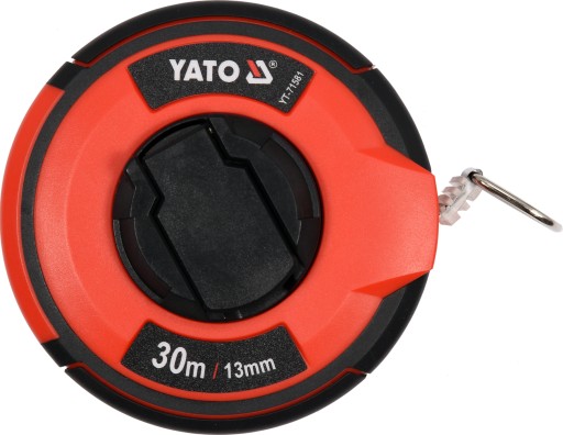 TAŚMA MIERNICZA STALOWA 30 M X 13MM NYLON ABS YATO