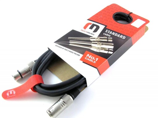 Red's Music MC1150 - Kabel Mikrofonowy XLR-XLR 5m