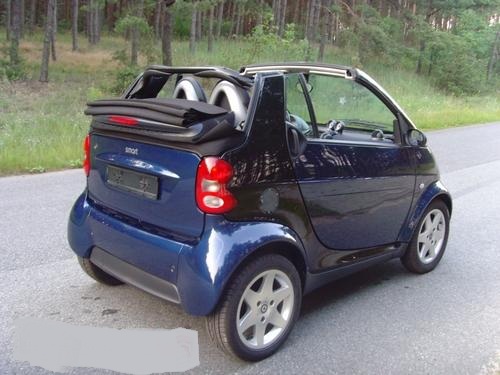 SMART CABRIO FORTWO FORFOUR ROADSTER BŁOTNIK MASKA