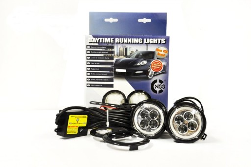 DZIENNE LED OKRĄGŁE RINGI FORD MONDEO Puma Grand C