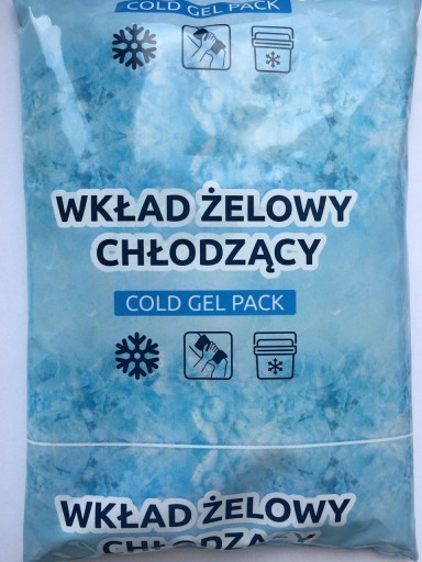 WKŁAD ŻELOWY CHŁODZĄCY DO LODÓWKI TURYSTYCZNEJ ICE