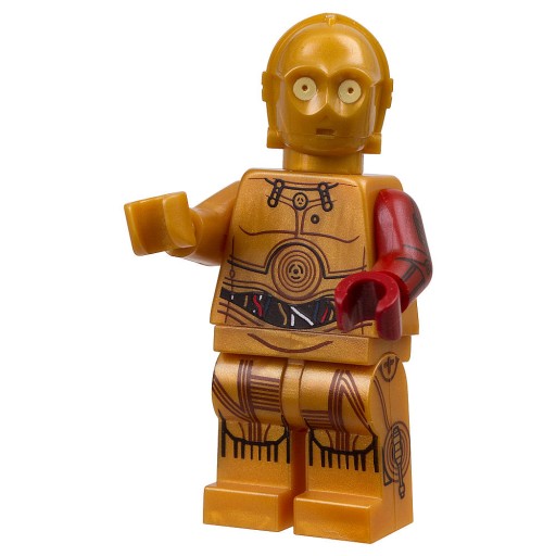 KLOCKI LEGO STAR WARS FIGURKA C-3PO UNIKAT