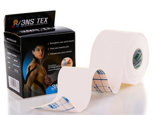 3NS TAPE Kinesiology taping kinesio biały