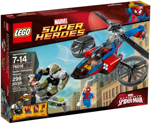 Lego SuperHeroes 76016 Spiderman Centrum Ratunkowe