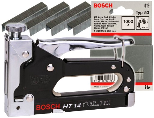 ZSZYWACZ RĘCZNY HT 14 BOSCH + 1000 zszywek BOSCH