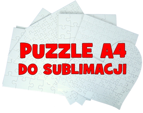 PUZZLE SUBLIMACJA DO SUBLIMACJI A4 termotransfer