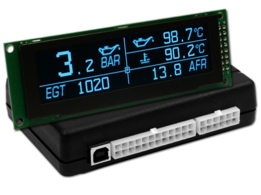 WSKAŹNIK EGT BOOST TEMPERATURY OLEJU DATA-LOGGER