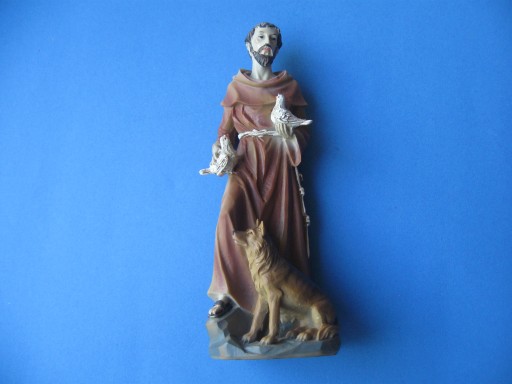 Figurka Św.Franciszka z żywicy 20 cm