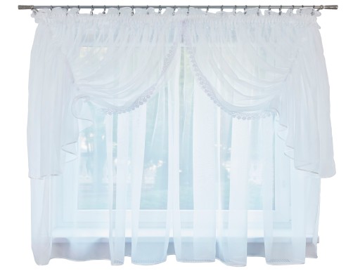 Firana Gotowa ALASKA 400x150 WOAL Firanka