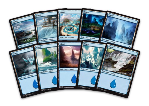 MTG 10x Island Basic Land