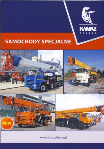 Kamaz specjalne prospekt 2016 ciężarowy polski