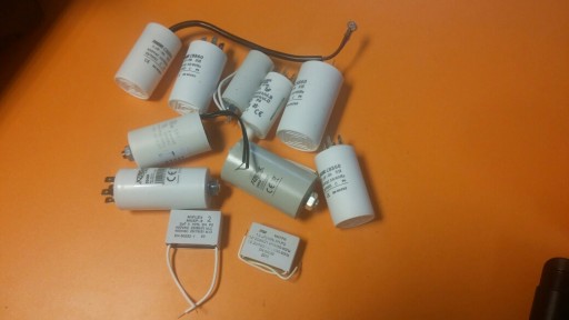 Kondensator rozruchowy 1uF 450V do silnika, pieca