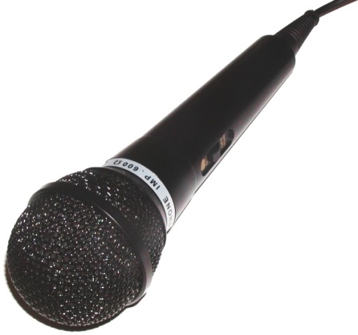 Mikrofon KARAOKE DYNAMICZNY z wtykiem JACK 6,3mm!