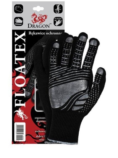Rękawice robocze ochronne DRAGON FLOATEX r.8 1p