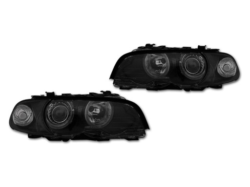 REFLEKTOR LAMPA RINGI ANGEL EYES BMW 3 E46 COUPE