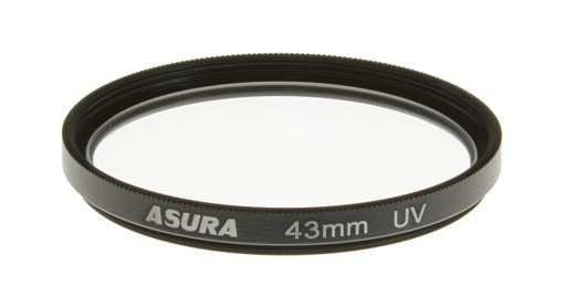 FILTR ULTRAFIOLETOWY UV 43 mm MARKI ASURA