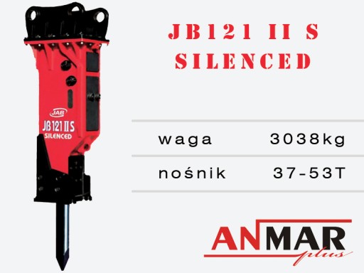 JB121IIS Młot hydrauliczny do koparki NOWY