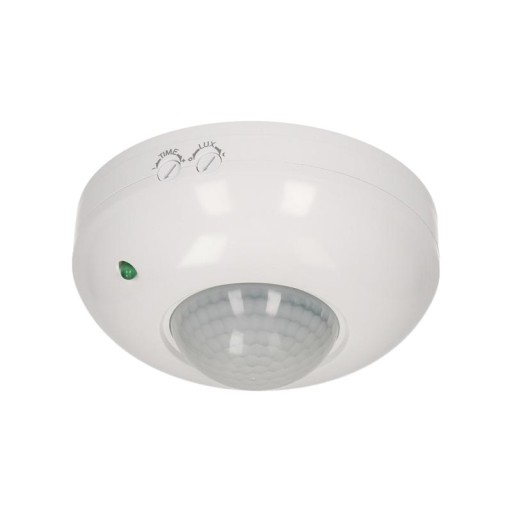 CZUJNIK RUCHU i ZMIERZCHU 360 LED 1200W BIAŁY ORNO