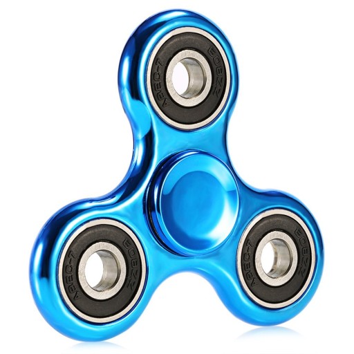 HAND FIDGET SPINNER METALICZNY NA PALCE złoty lub róż