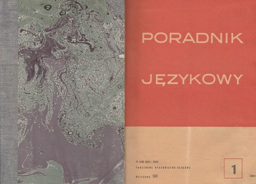 140 x PORADNIK JĘZYKOWY roczniki z lat 1981-1998