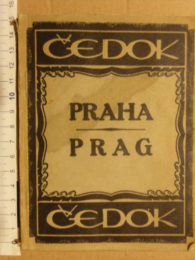 PRAGA I OKOLICE 1922 CZECHY PRZEWODNIK FOTO