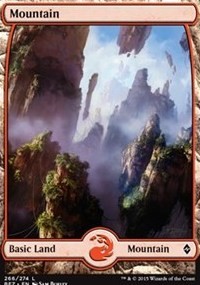 FOIL Full Art Mountain 266 BFZ ^MTGRes^