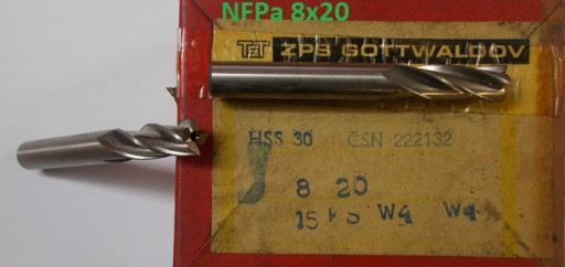 frez palcowy NFPa 8x20