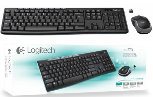 ZESTAW BEZPRZEWODOWY LOGITECH WIRELESS COMBO MK270