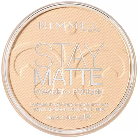 Rimmel Puder Stay Matte 001 003 004 005 006 009