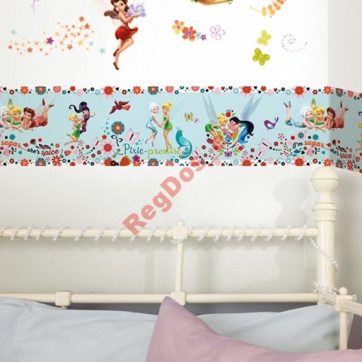 Bord border pasek Fairies Wrozki Dzwoneczek Disney