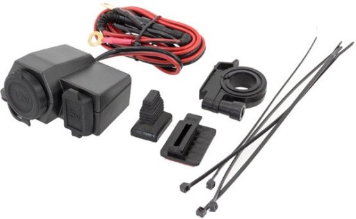 Motocyklowe gniazdo zapalniczki ładowarka USB 2A