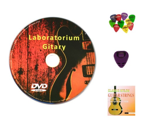 KURS GITAROWY DVD - NAUKA GRY NA GITARZE + PREZENT