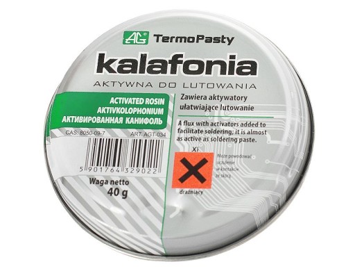 Kalafonia aktywna do lutowania 35g