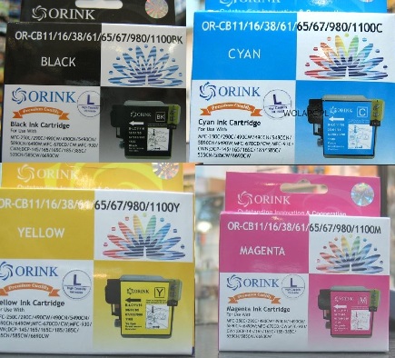 4 x Orink LC1100 LC980 1100 980 145c 165c 385c