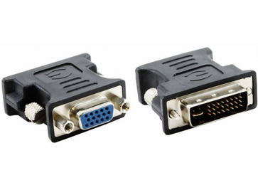 Przejście adapter wtyk DVI 24+5 gniazdo VGA (2044a