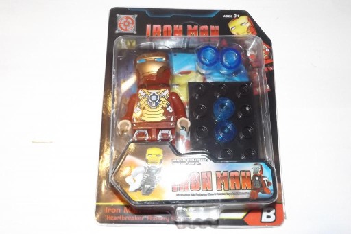 FIGURKA IRON MAN CZERWONY PREZENT