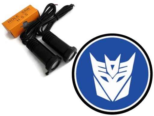 ŚWIATŁA LED POWITALNE LOGO TRANSFORMERS WSZYSTKIE