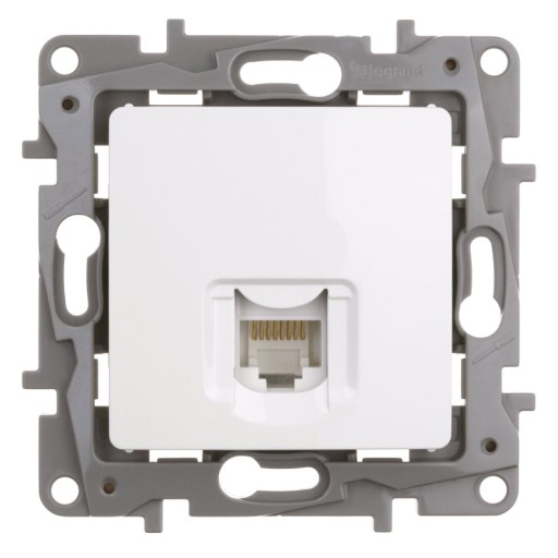 LEGRAND NILOE Gniazdo komp kat.5e UTP białe 764571