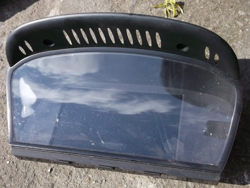 BMW E60 monitor mały nawigacja